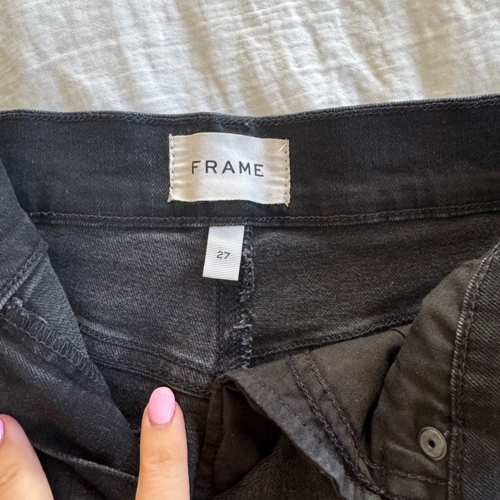 Frame Denim Women's Charcoal Jeans